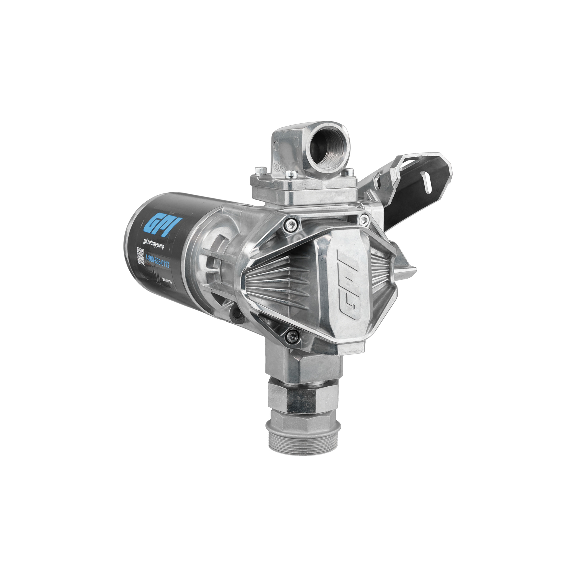 GPI Fuel Transfer Pump — 20 GPM, 12V, Cast Aluminum, Model# G20-012PO